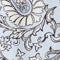 Petite Size Puff Sleeve Tiered Shirtdress - Paisley