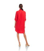 Petite Size Linen Shirtdress