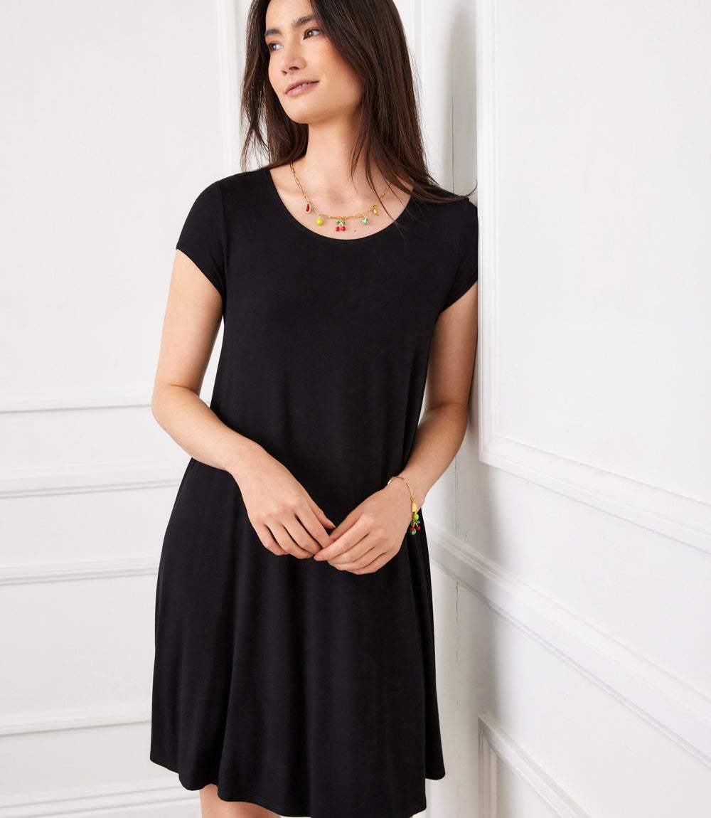 Petite Size Trapeze Dress